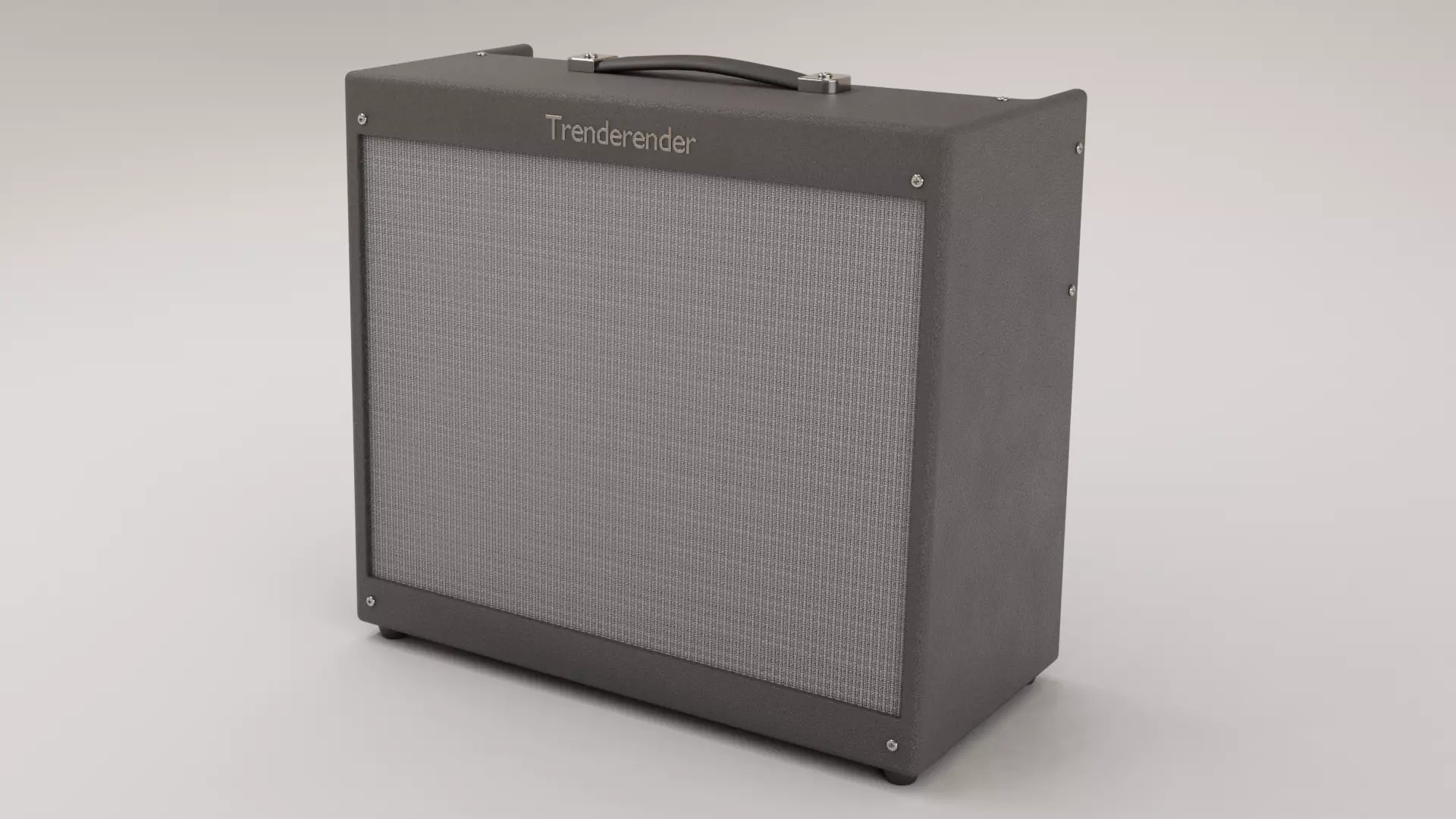 Modern Guitar Amp Bluetooth Wireless 3D model_0