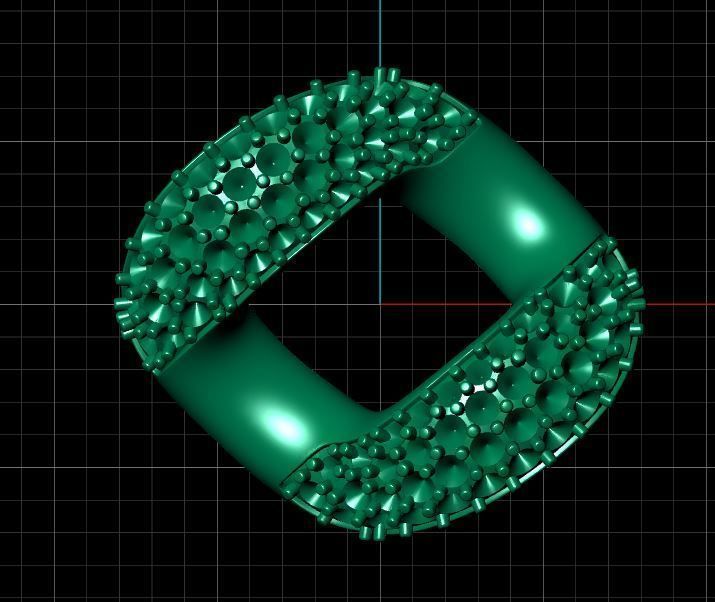 Cuban link 14mm 3D model_5