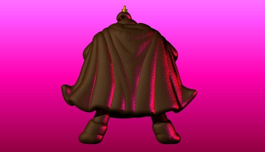 CHOCOLATE MAJIN BUU MERRY CHRISTMAS 3D print model_1