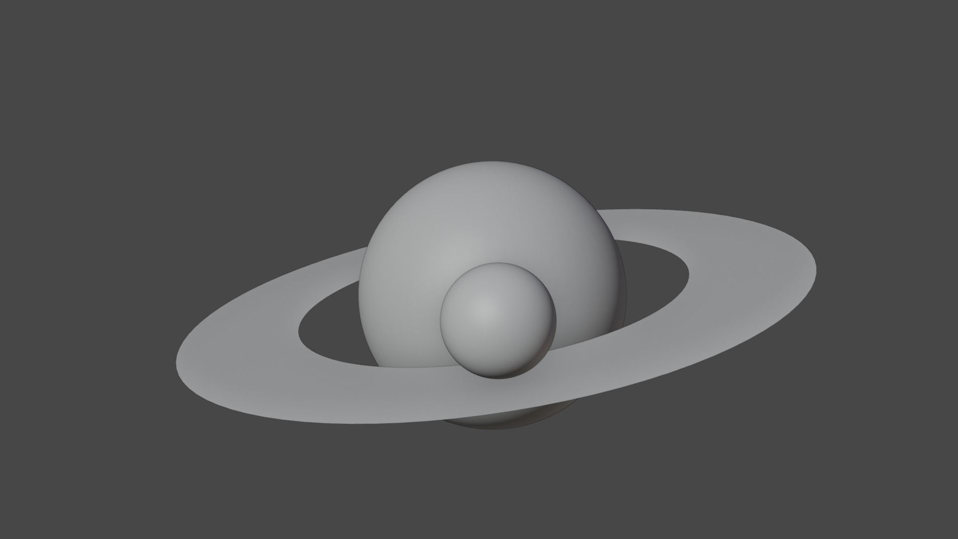 Stylized Planet system 4K Free low-poly 3D model_2