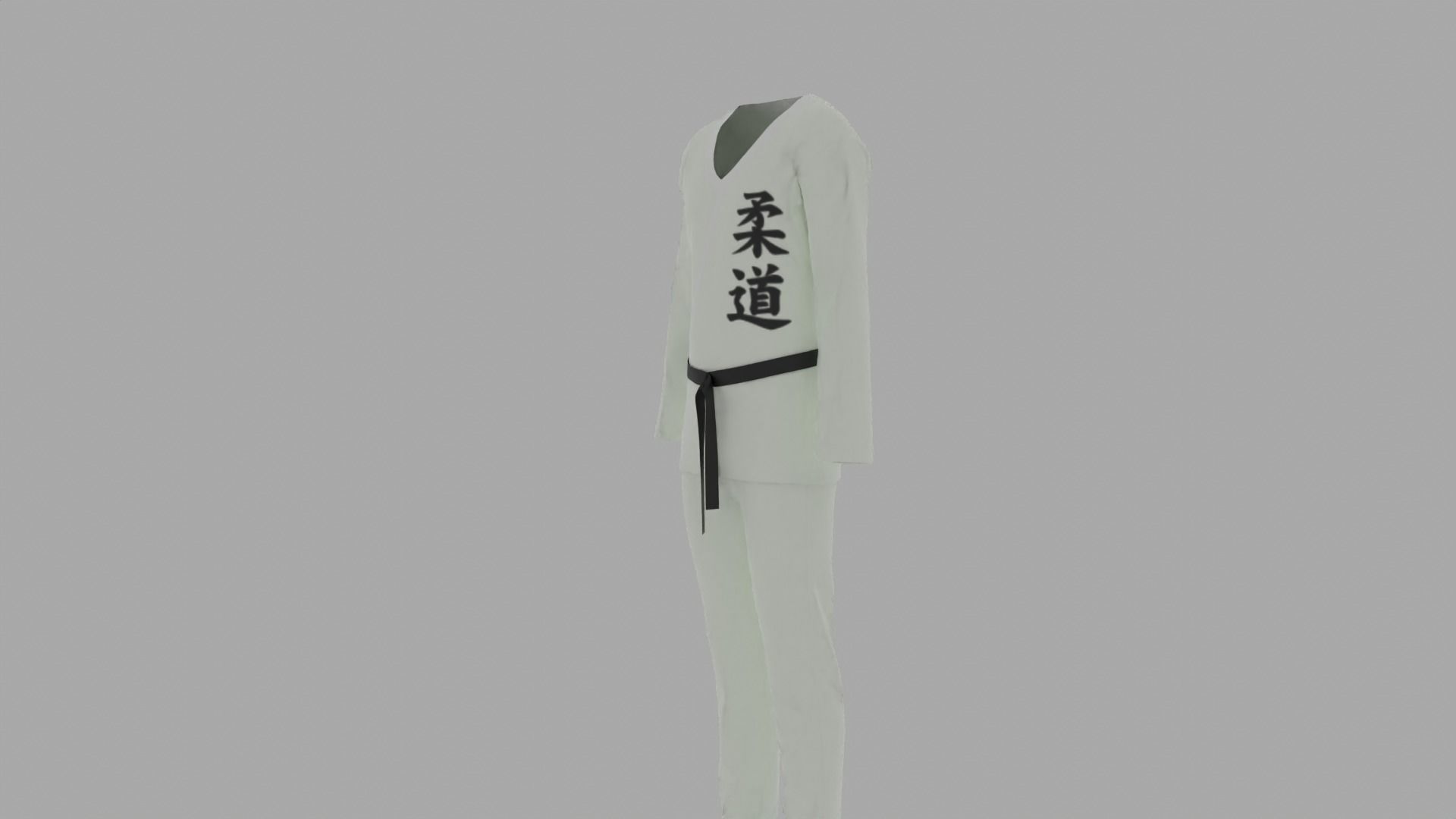 3D model Karate Robe VR / AR / low-poly | CGTrader