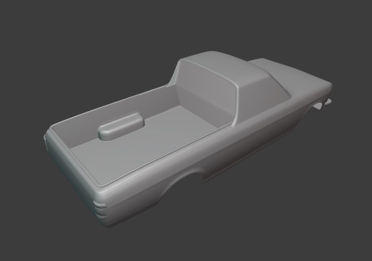 Datsun 1200 Sunny Truck 3D print model_1