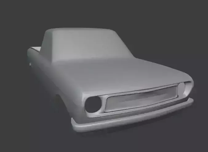 Datsun 1200 Sunny Truck 3D print model
