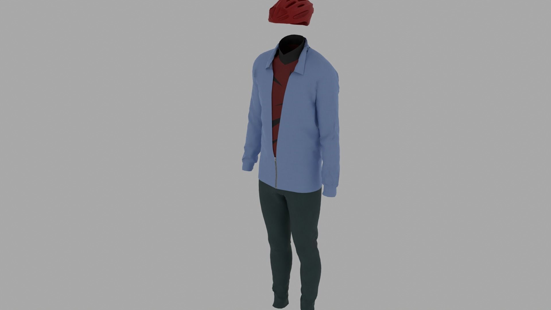 3D model Skateboarding Costume VR / AR / lowpoly CGTrader
