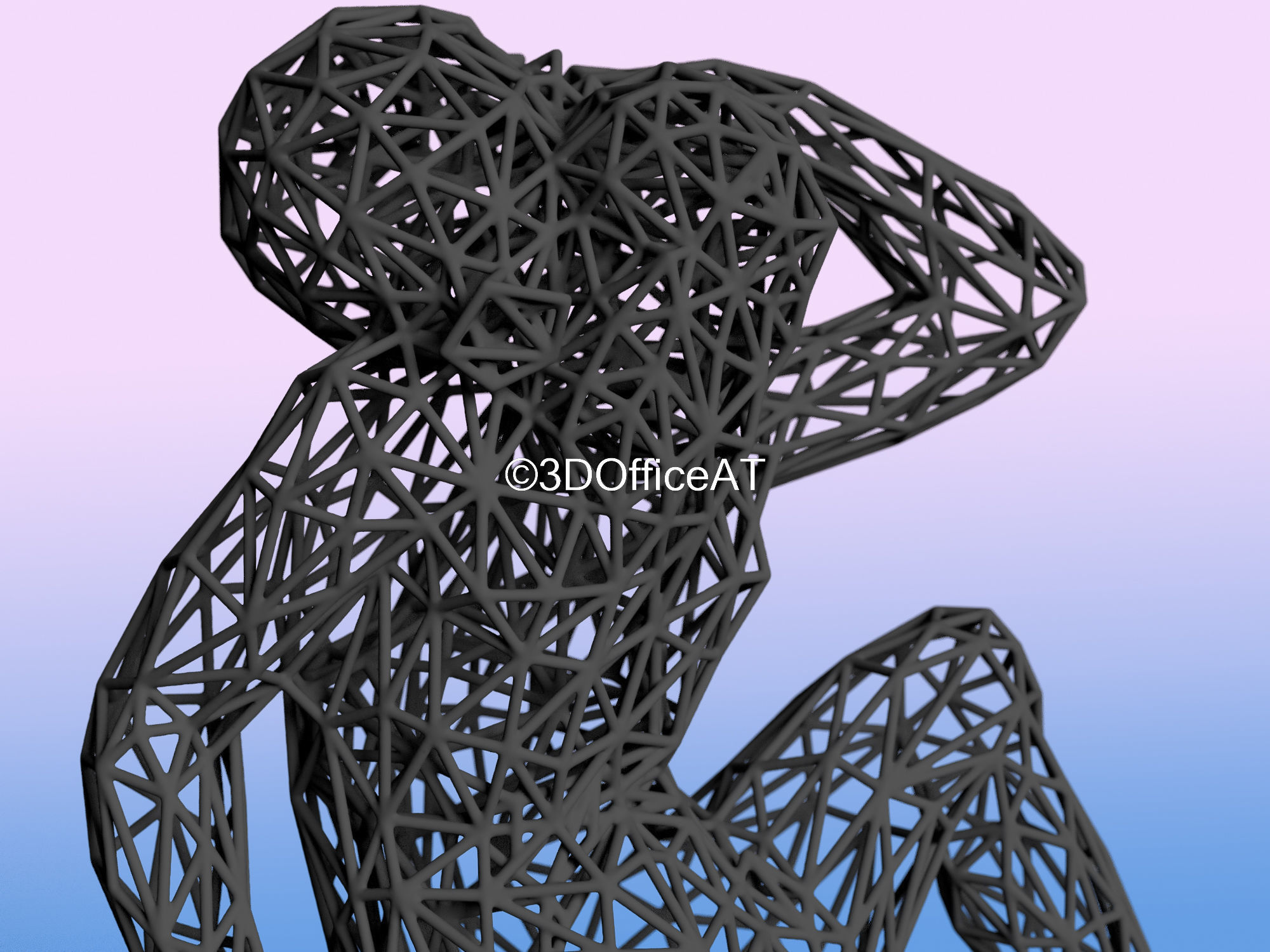 AQUARIUS ZODIAC SIGN - RESIN PRINT 3D print model_15