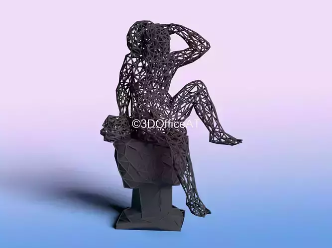 AQUARIUS ZODIAC SIGN - RESIN PRINT