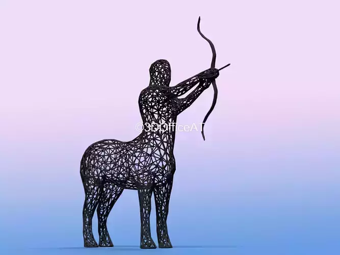 SAGITTARIUS ZODIAC SIGN - RESIN PRINT 3D print model