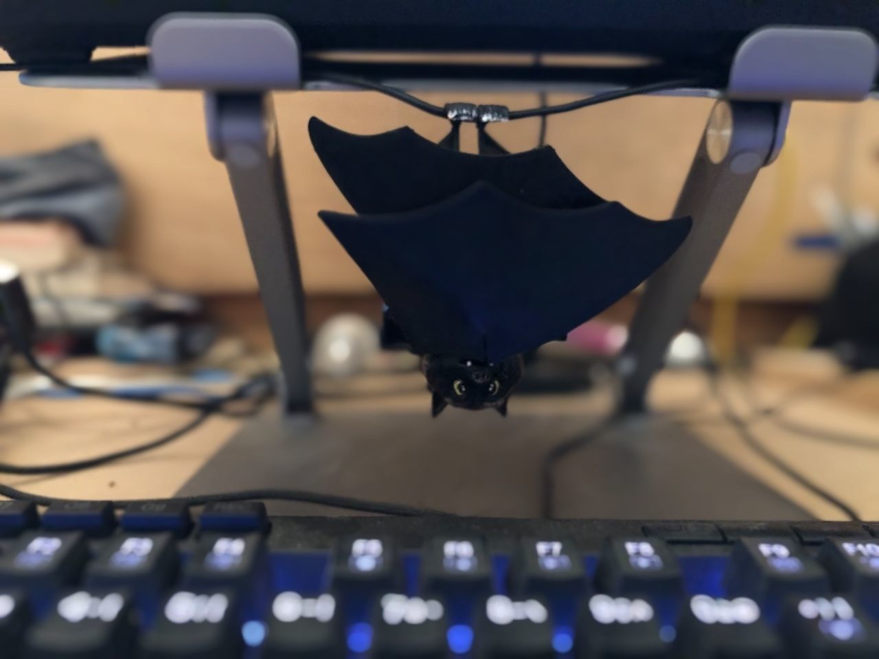 PRINT-IN-PLACE BAT ARTICULATED- FLEXI 3D print model_3