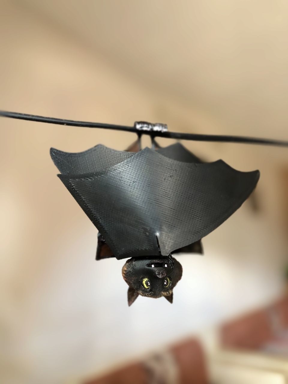 PRINT-IN-PLACE BAT ARTICULATED- FLEXI 3D print model_4