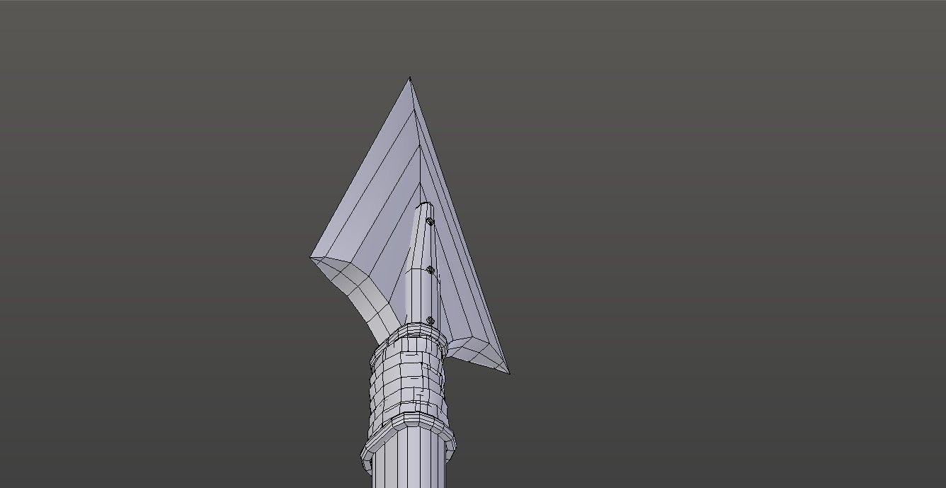 Survival Weapons Collection Low-poly 3D model_41