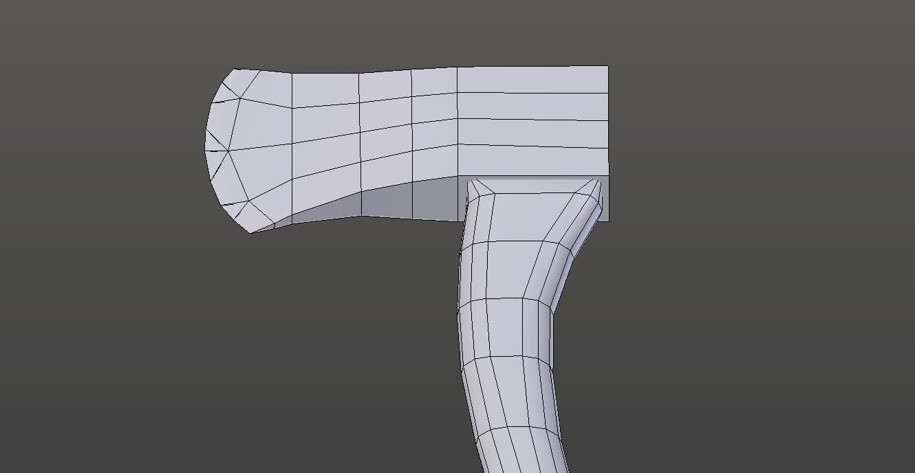 Survival Weapons Collection Low-poly 3D model_4