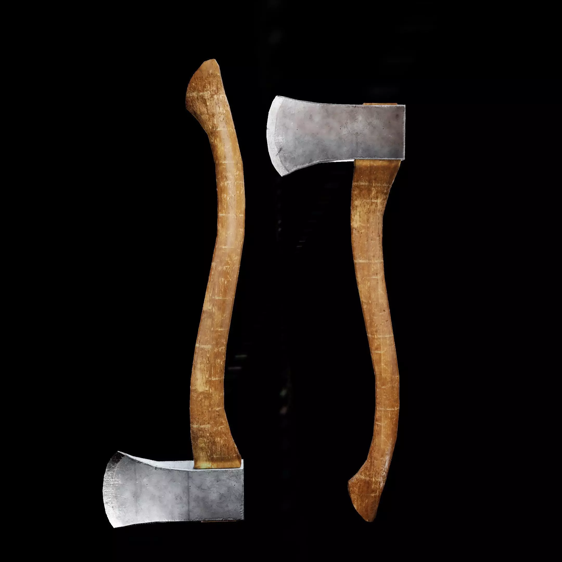 Survival Weapons Collection Low-poly 3D model_0