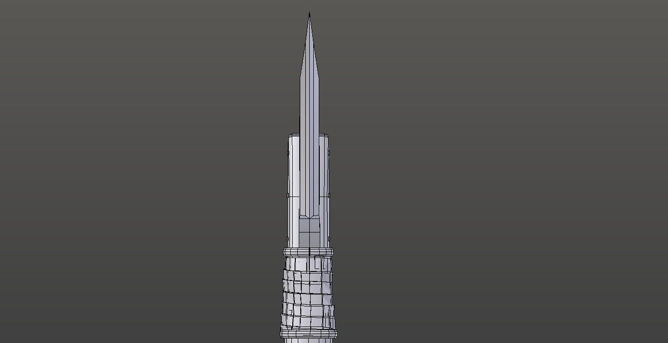 Survival Weapons Collection Low-poly 3D model_44