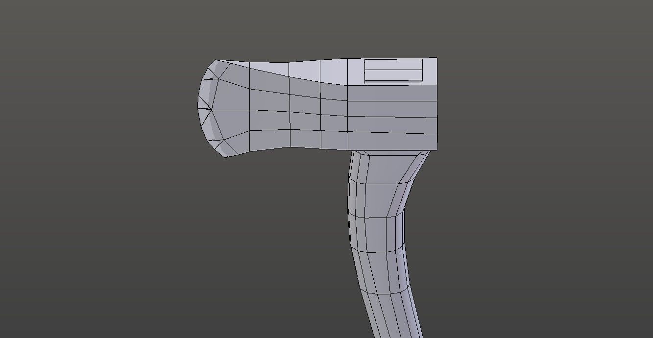 Survival Weapons Collection Low-poly 3D model_5