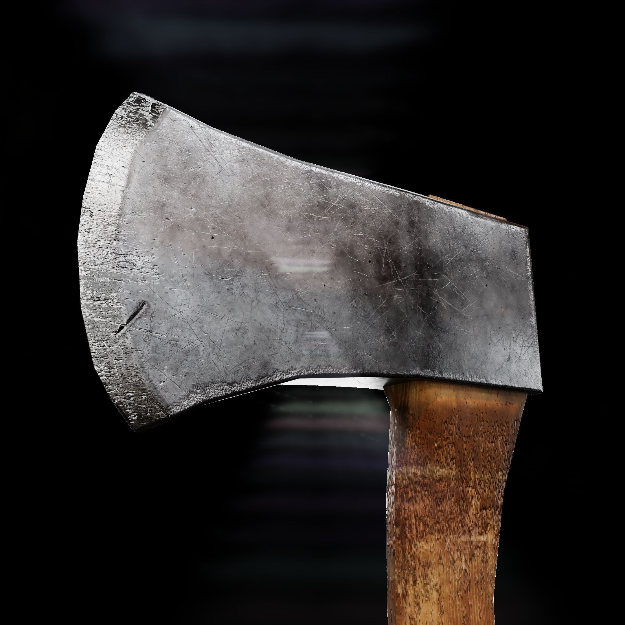 Survival Weapons Collection Low-poly 3D model_2