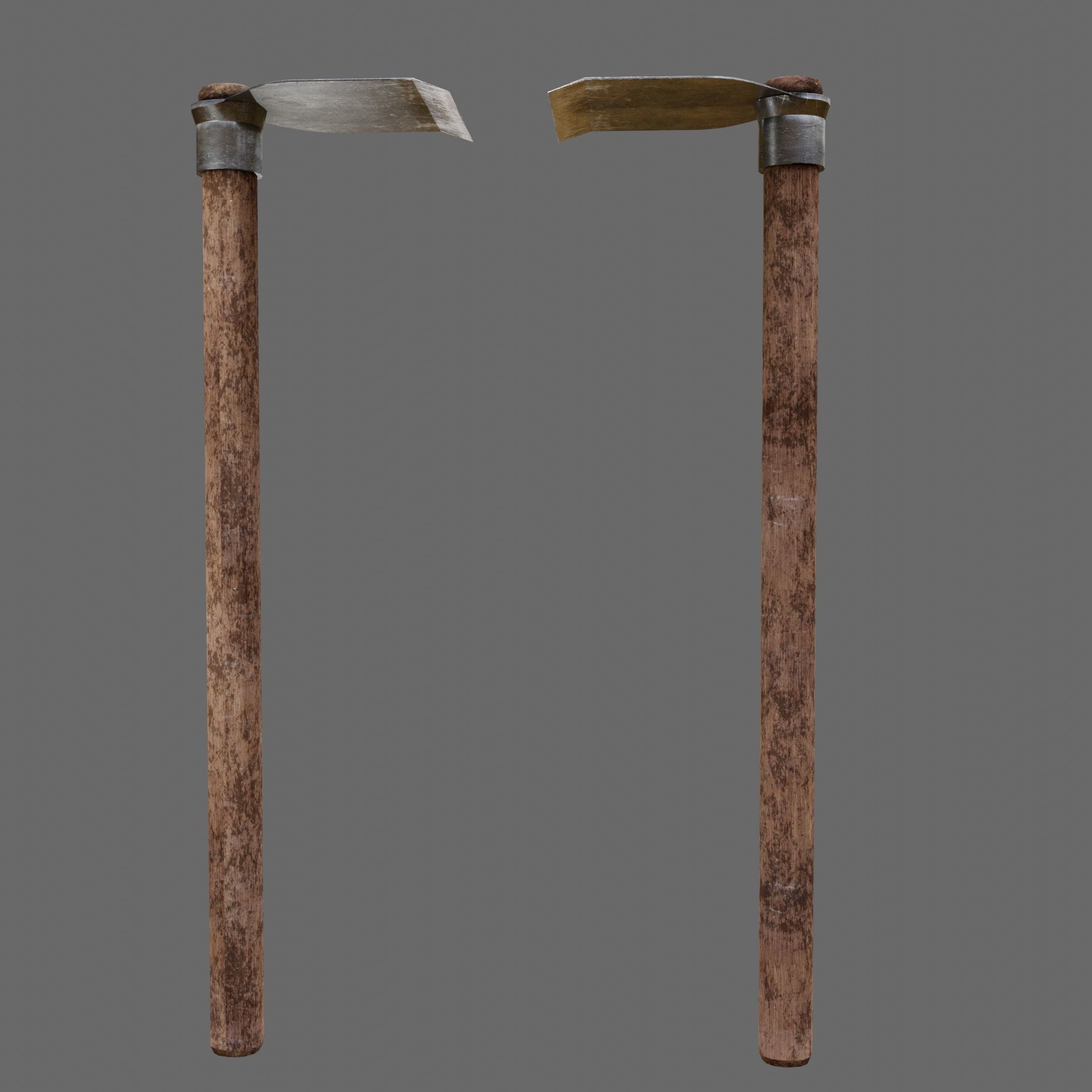 Survival Weapons Collection Low-poly 3D model_17