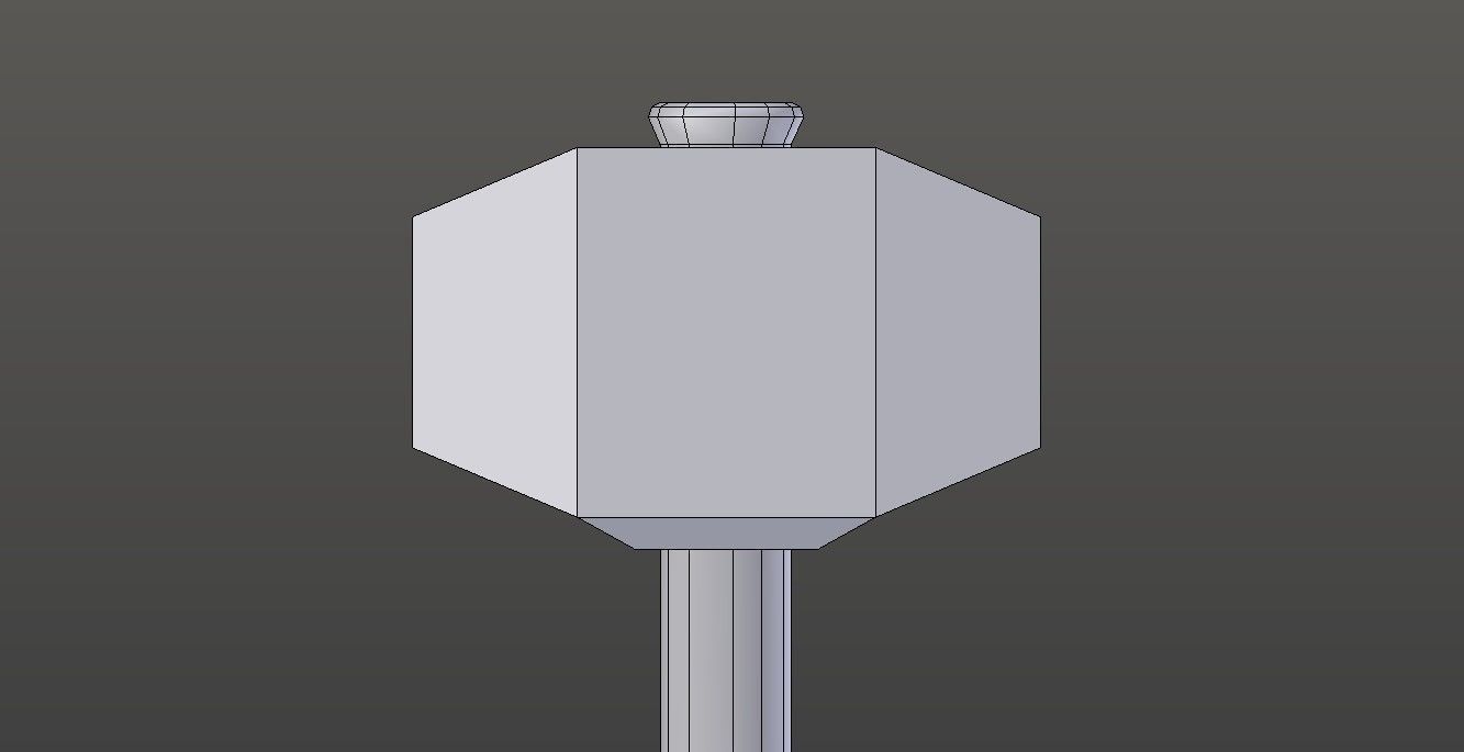 Survival Weapons Collection Low-poly 3D model_12