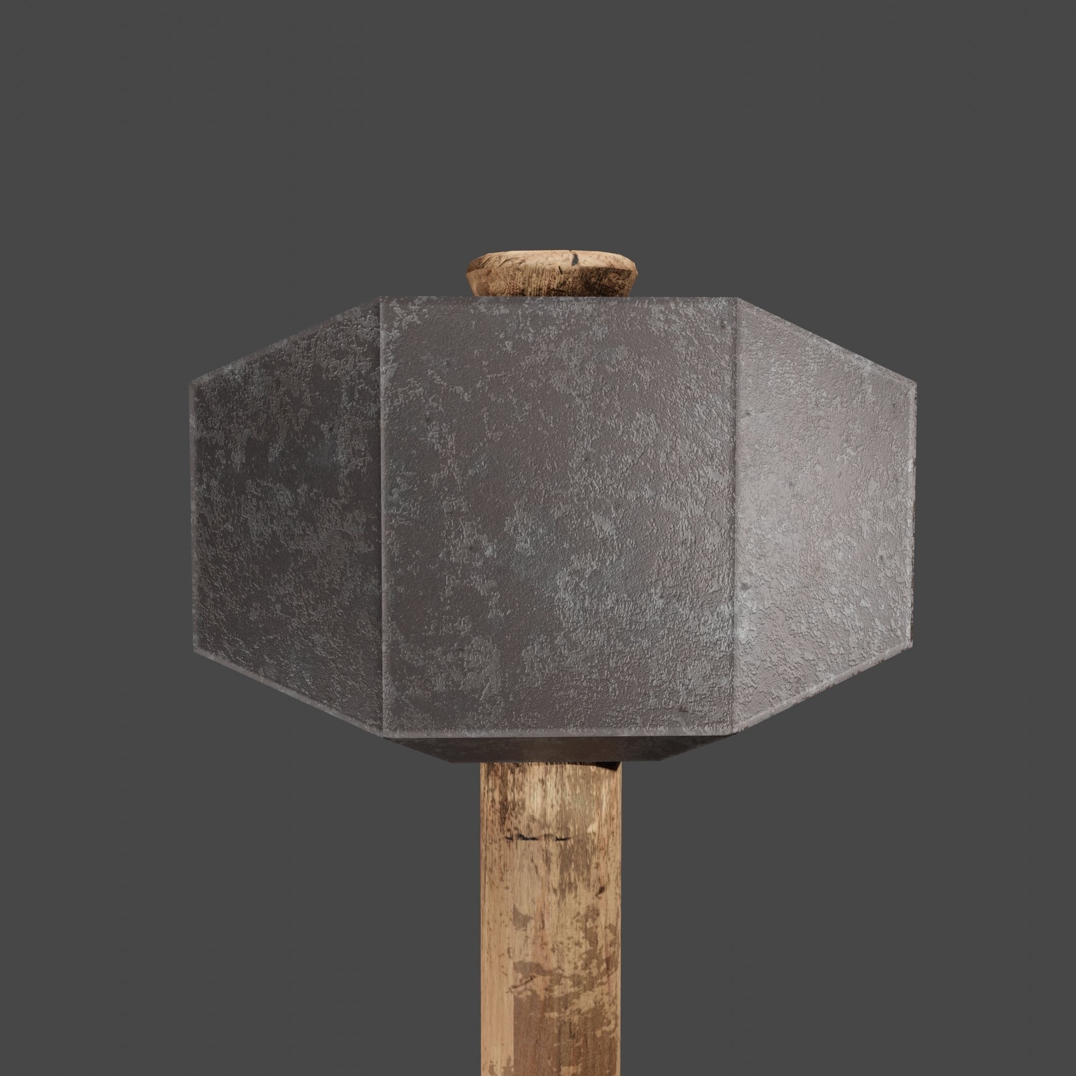 Survival Weapons Collection Low-poly 3D model_10