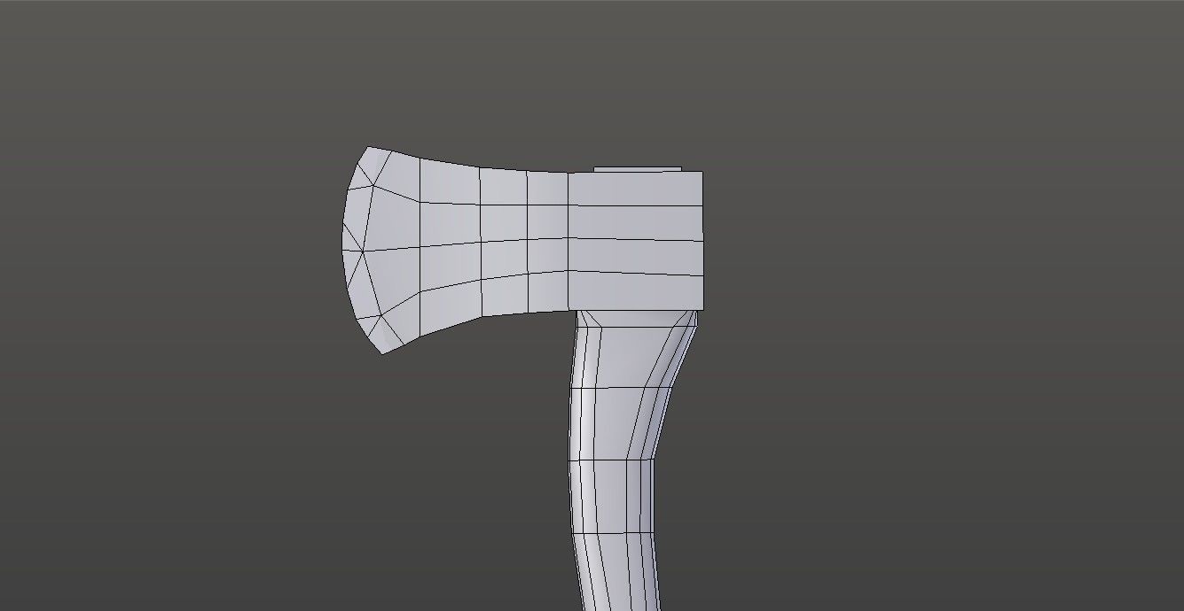 Survival Weapons Collection Low-poly 3D model_3