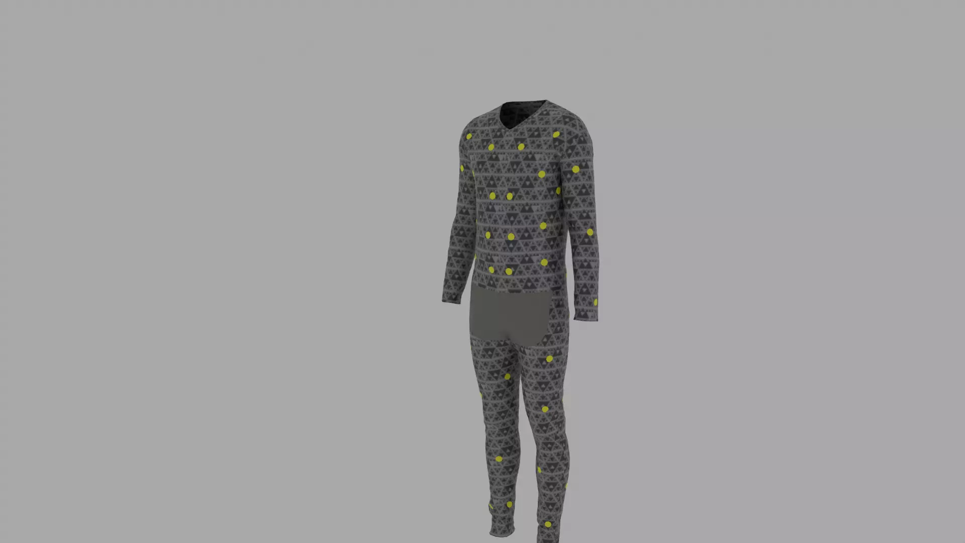 Motion Capture Suit Low-poly 3D model_0