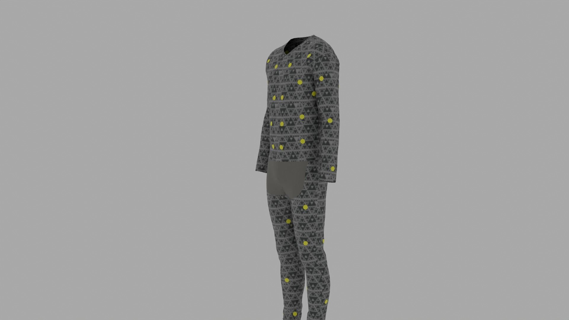 Motion Capture Suit Low-poly 3D model_7