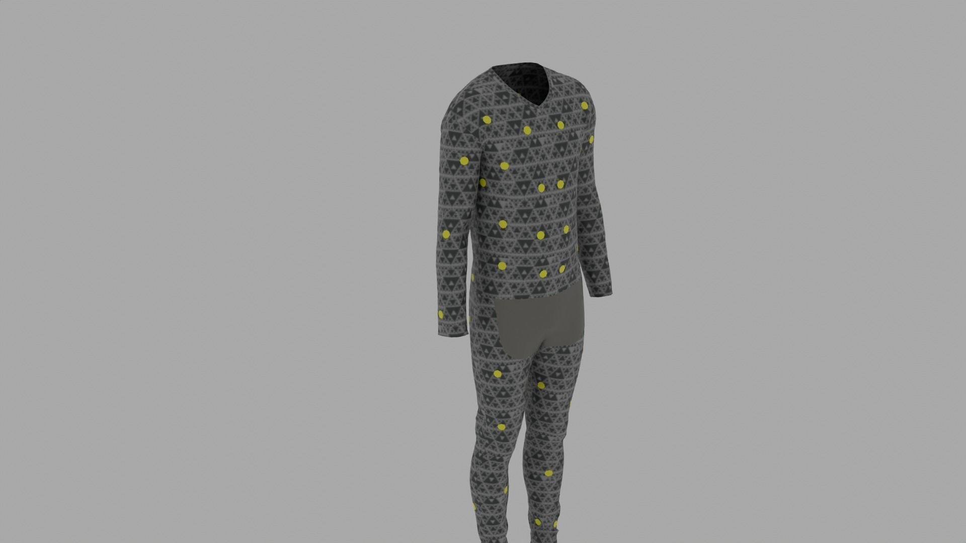 Motion Capture Suit Low-poly 3D model_2