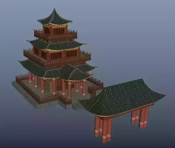 Shrine chinese pagoda - chinese pagoda