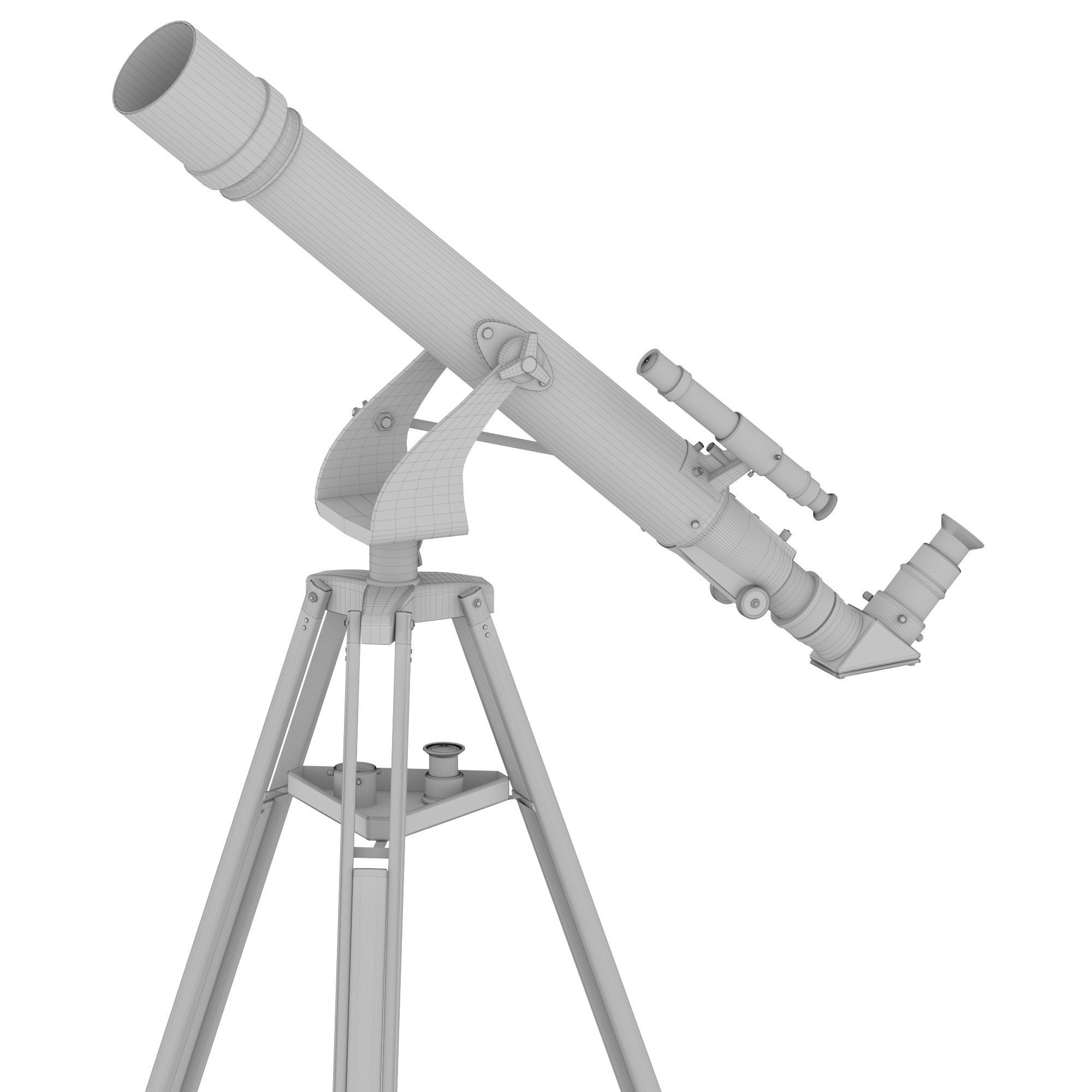 Telescope Sky-watcher-bk-707-az2 3D model_7