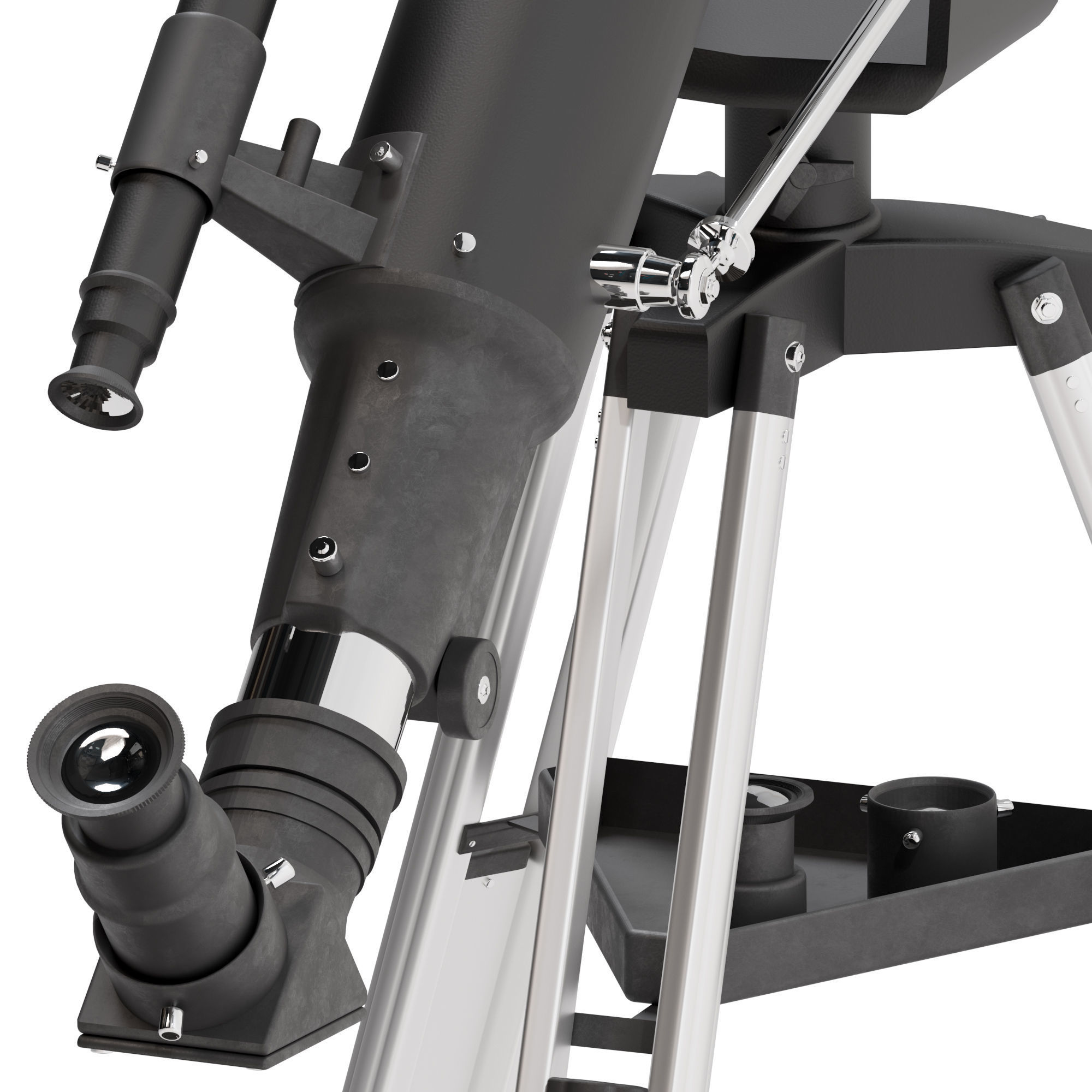 Telescope Sky-watcher-bk-707-az2 3D model_6