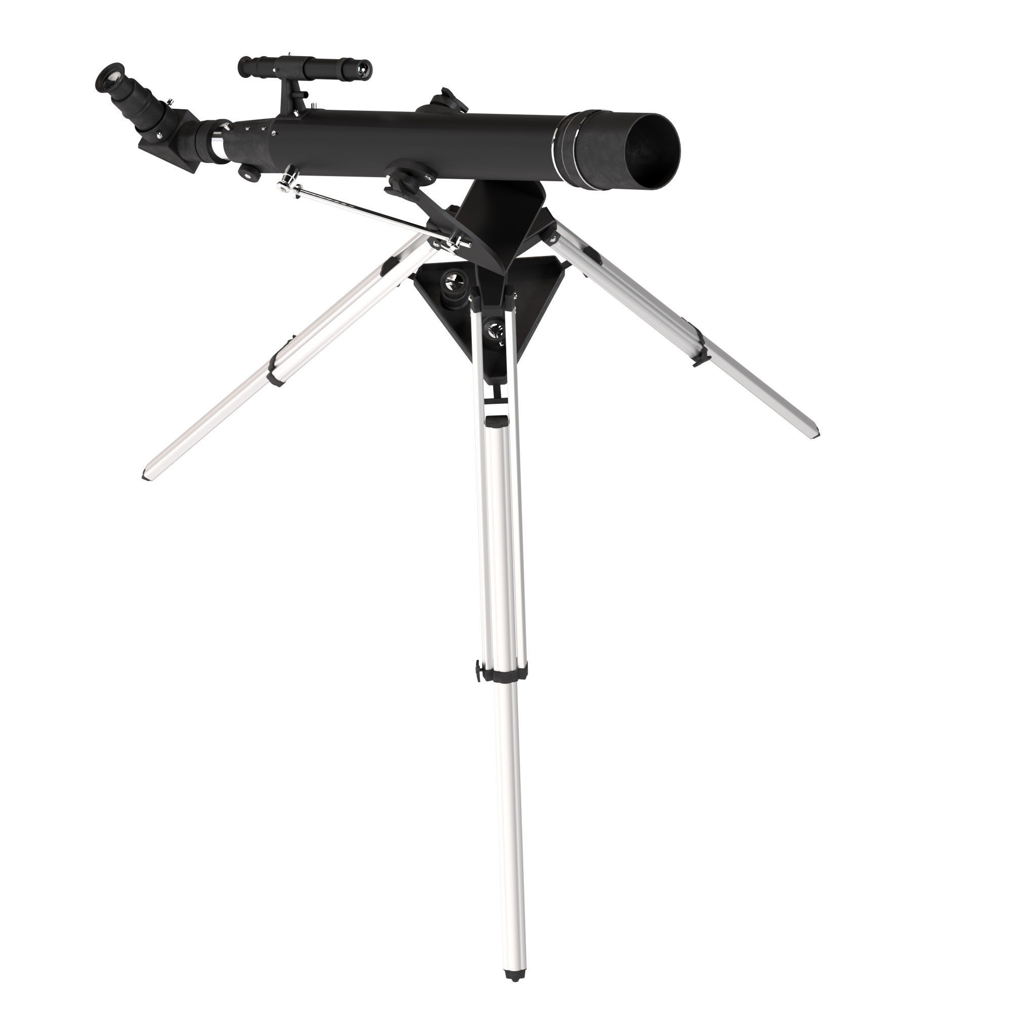 Telescope Sky-watcher-bk-707-az2 3D model_2