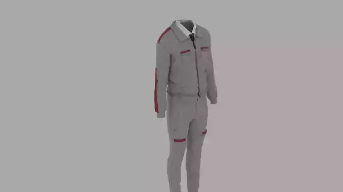 Engineer - Worker Uniform 3D model