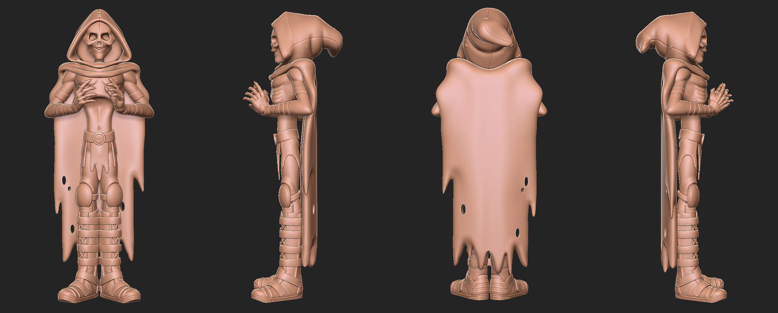 Halloween Skull 3D print model_9