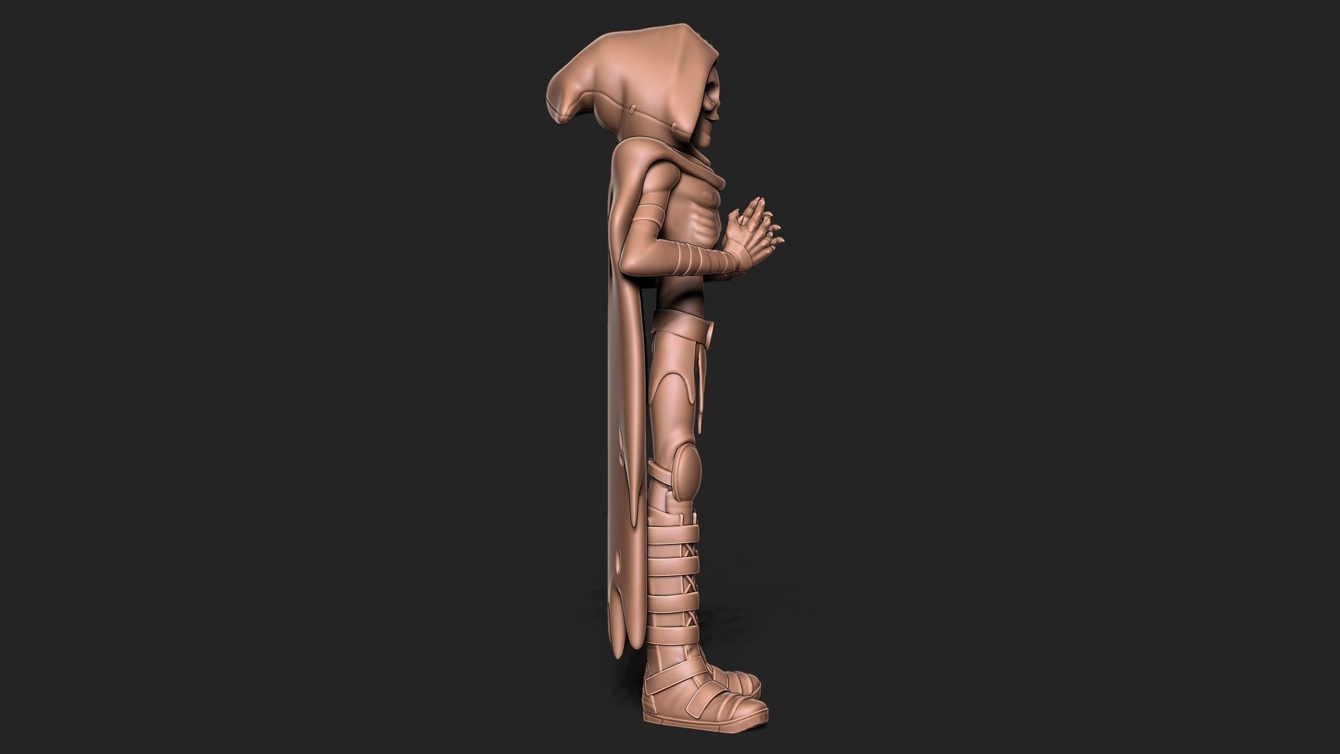 Halloween Skull 3D print model_6