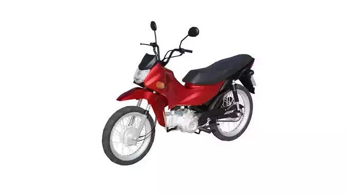 Moto Pop 110i Para Jogos Mobile ou PC Low-poly 3D model