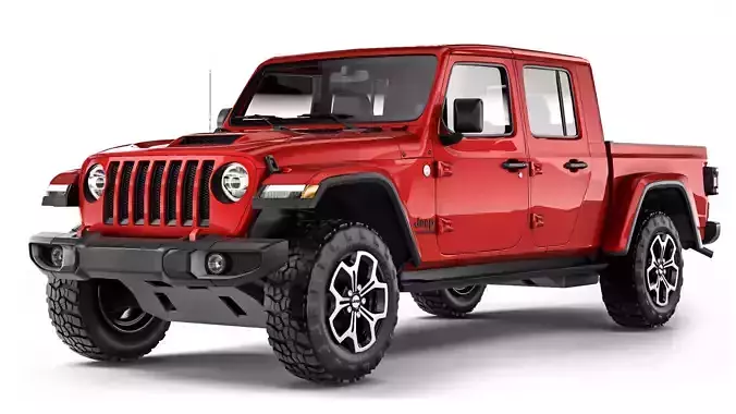 Jeep Gladiator 2020 3D model