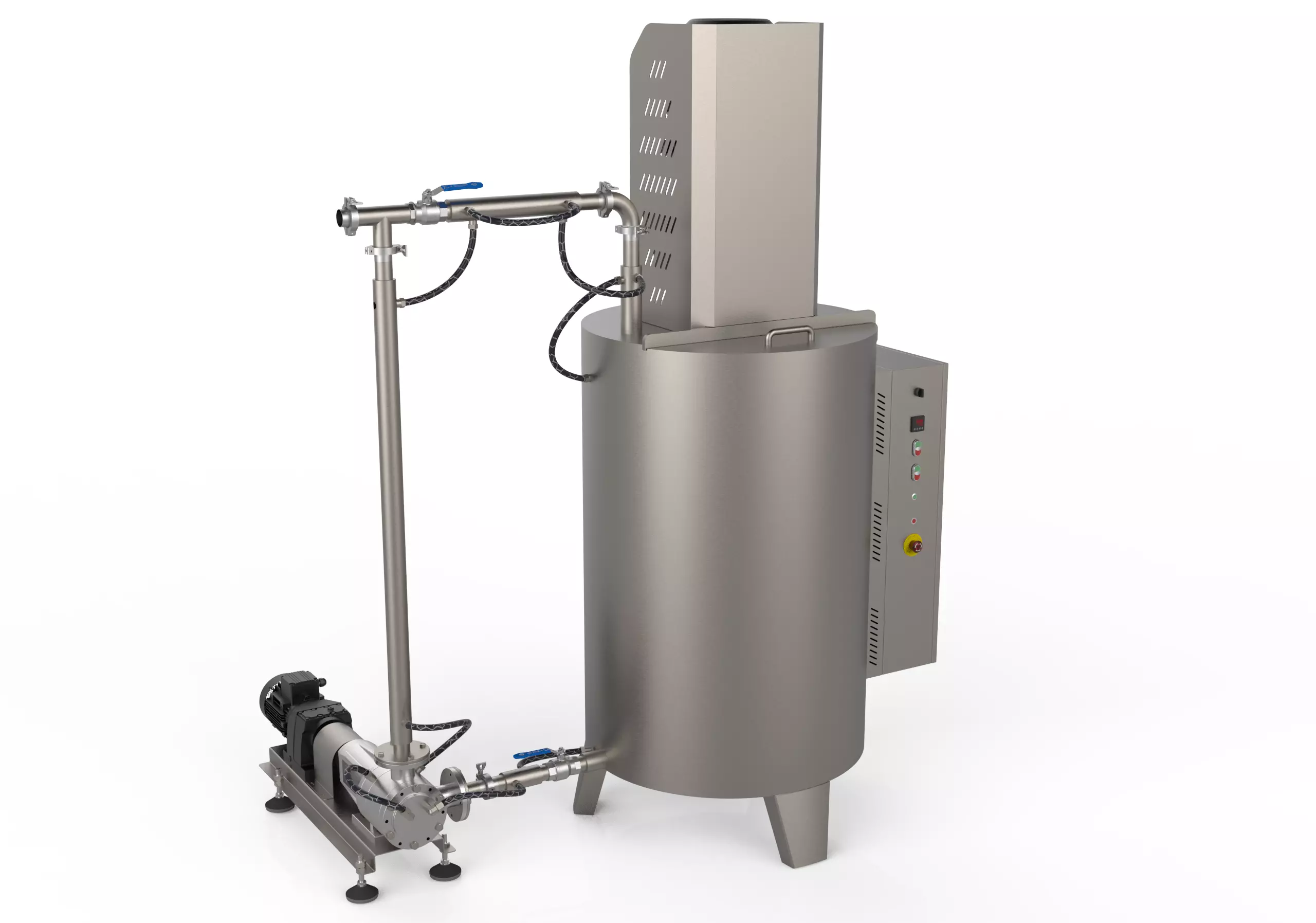 Ball Mill Chocolate Mixer 3D print model_0