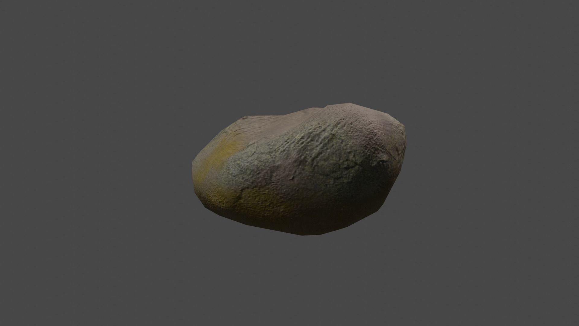 Rock 3D model Free low-poly 3D model_2