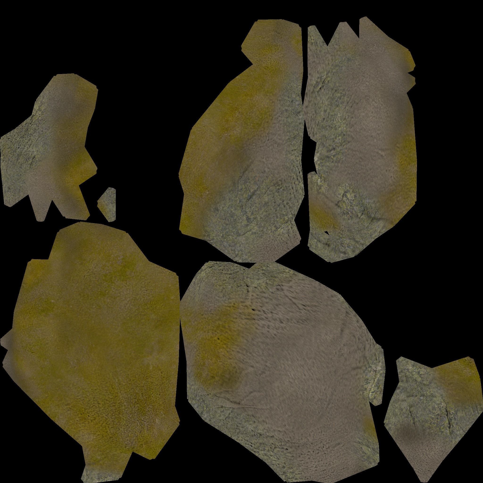 Rock 3D model Free low-poly 3D model_7