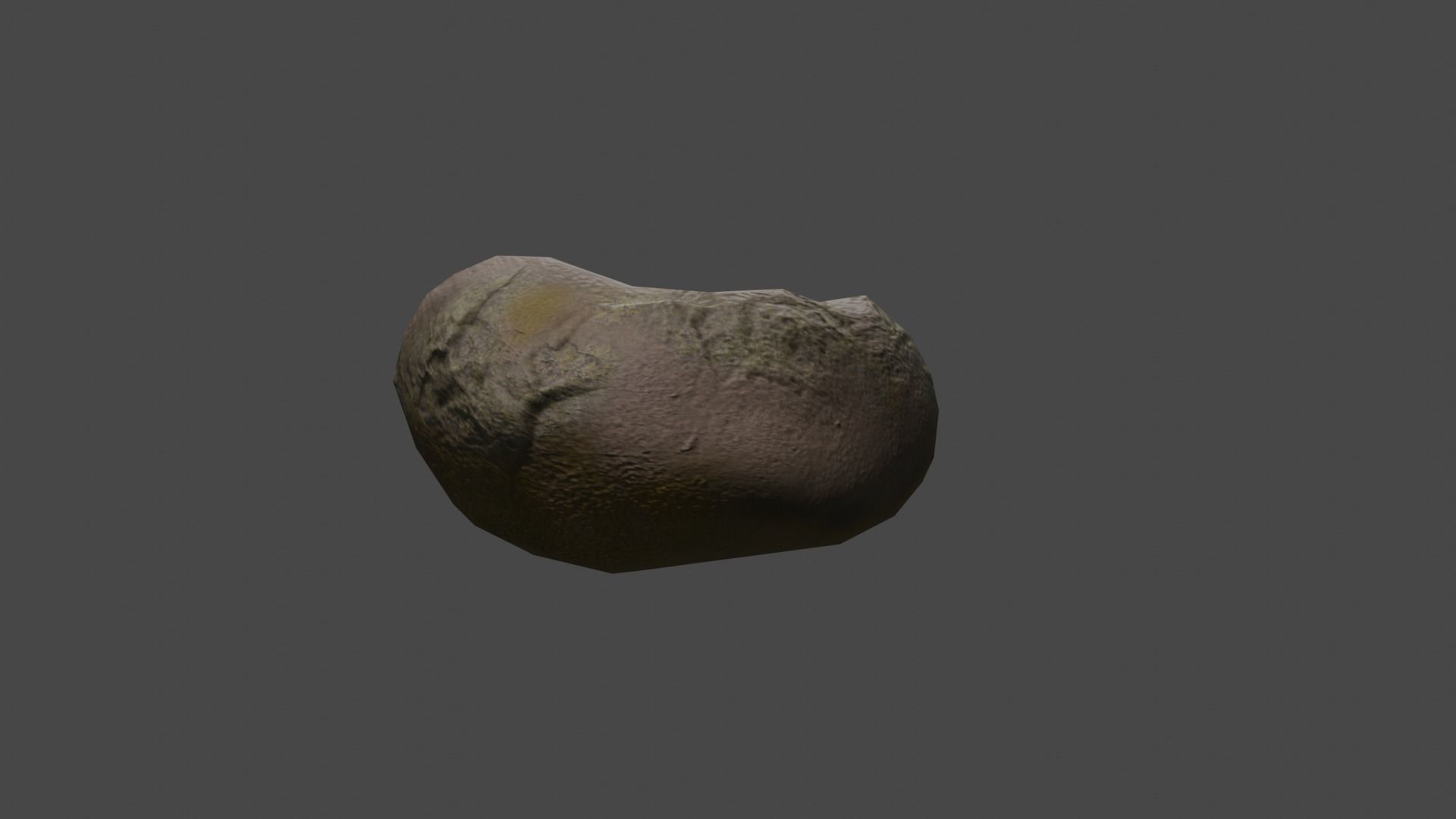 Rock 3D model Free low-poly 3D model_4