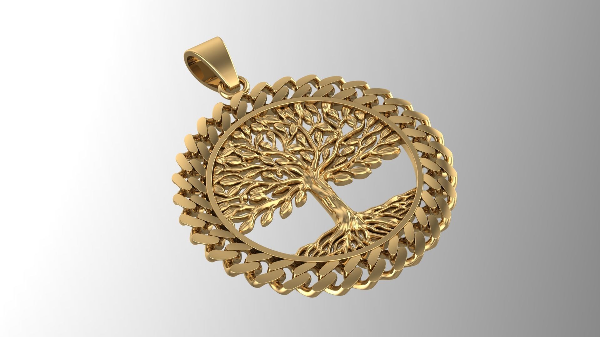 Tree of Life Double Sided 3D print model_4