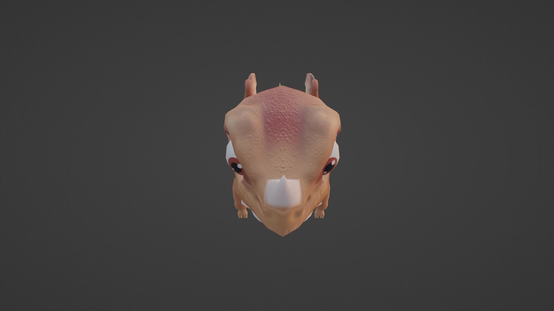 Character dragon Low-poly 3D model_25