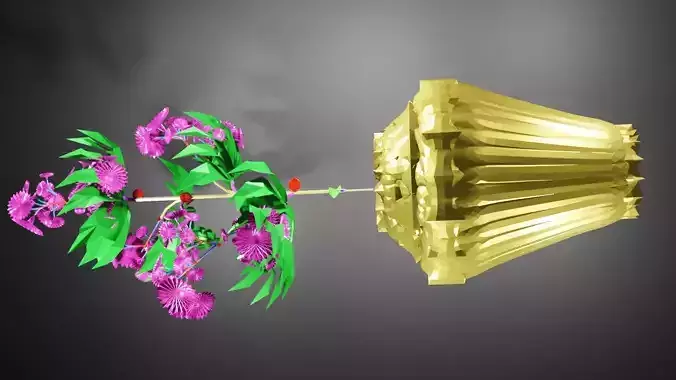 Plants collection  3D model by zeeg