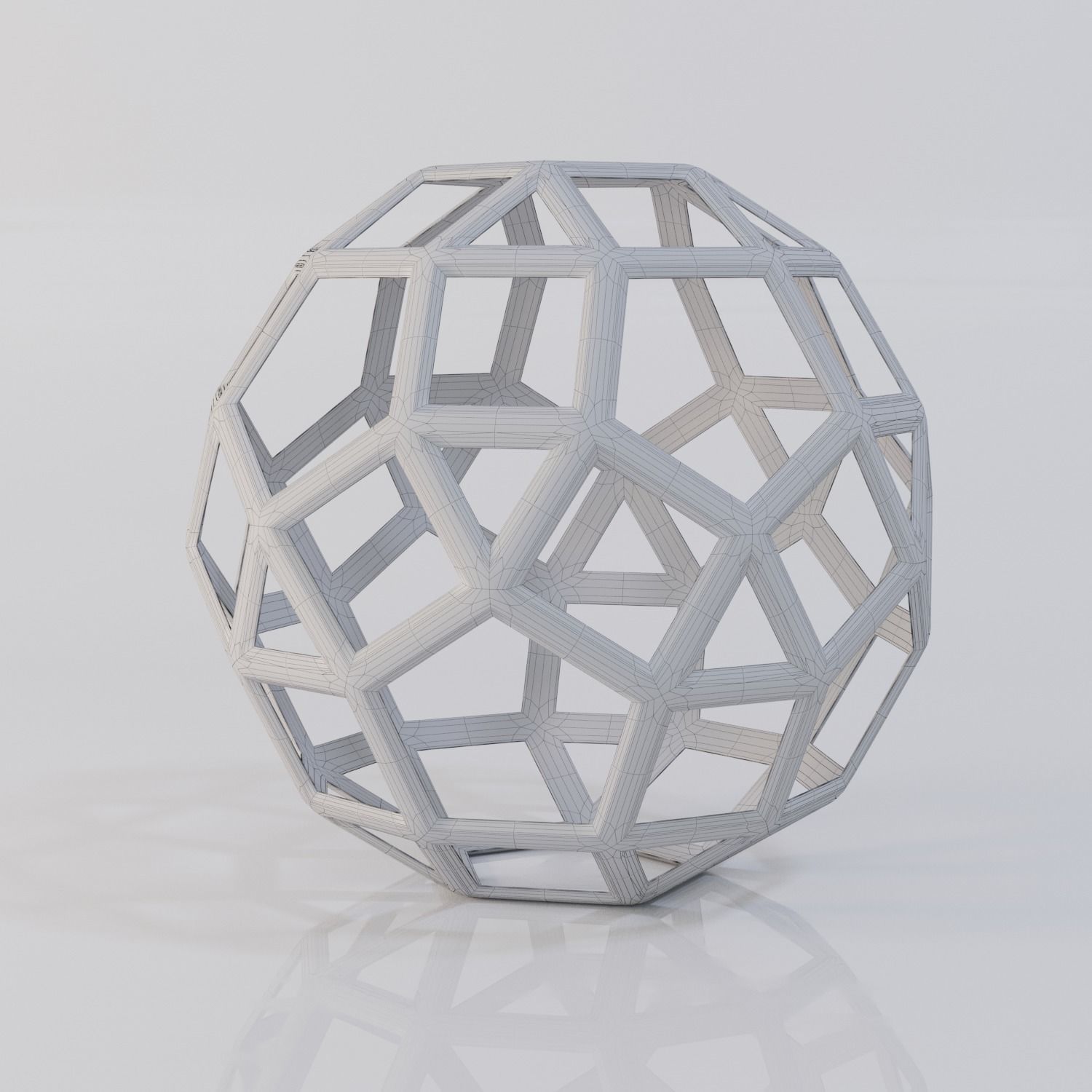 Geo ball 3D model_4