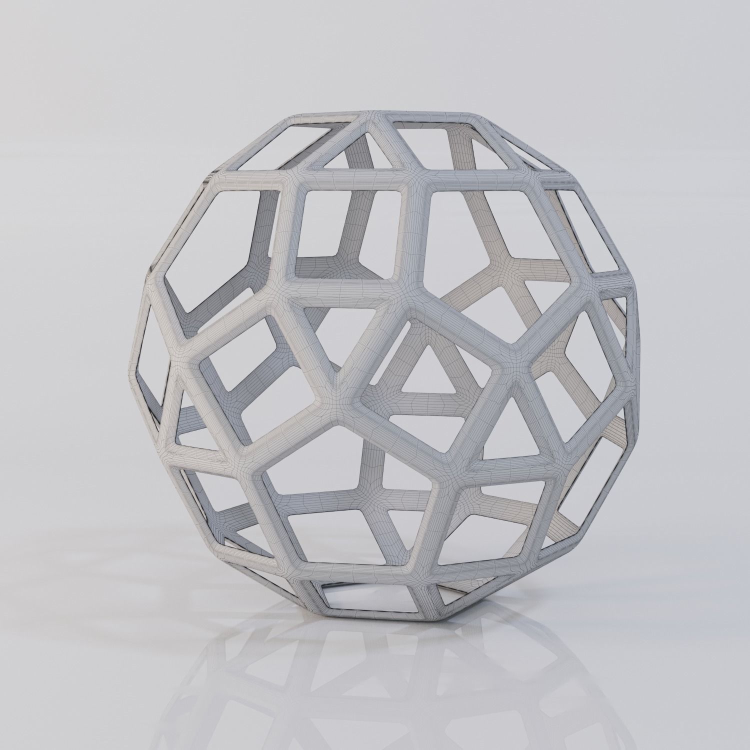 Geo ball 3D model_3