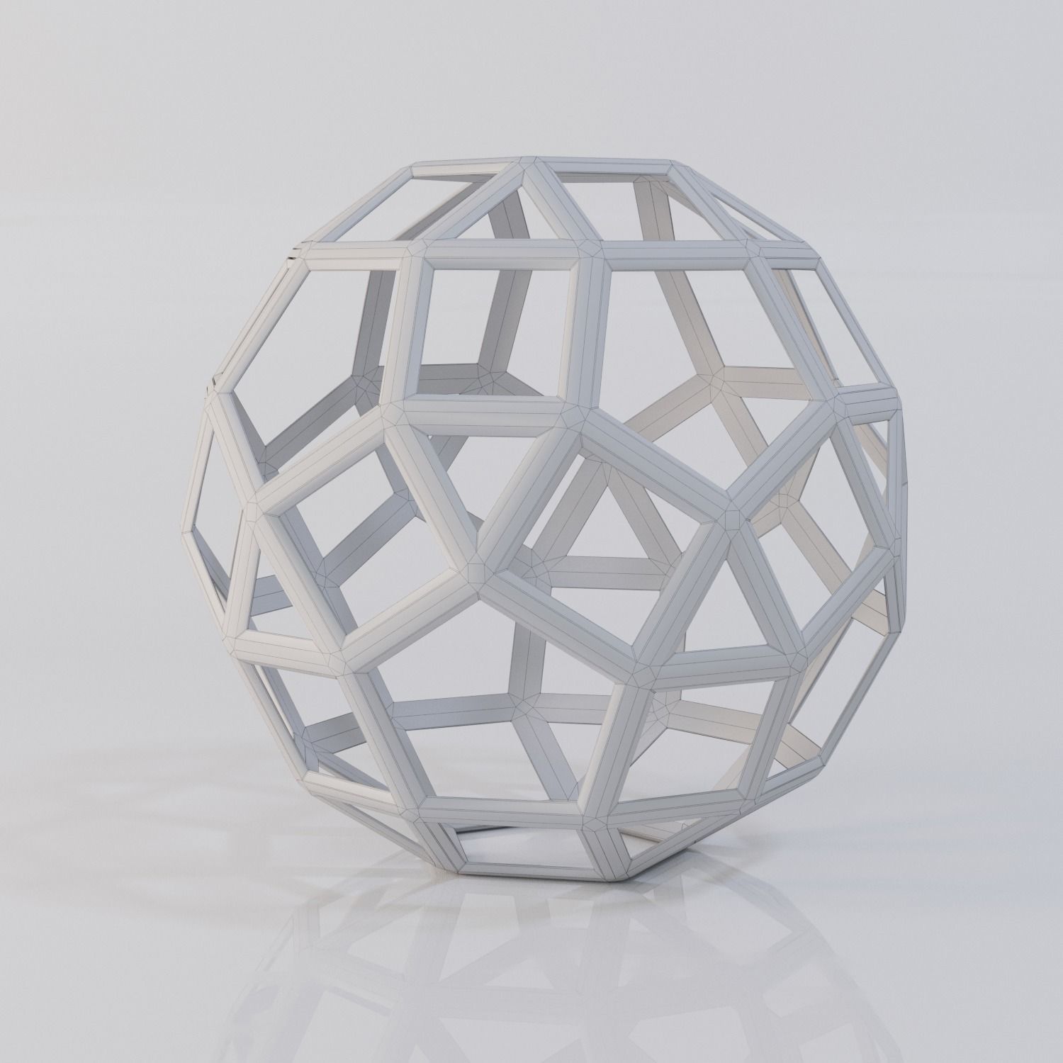 Geo ball 3D model_5