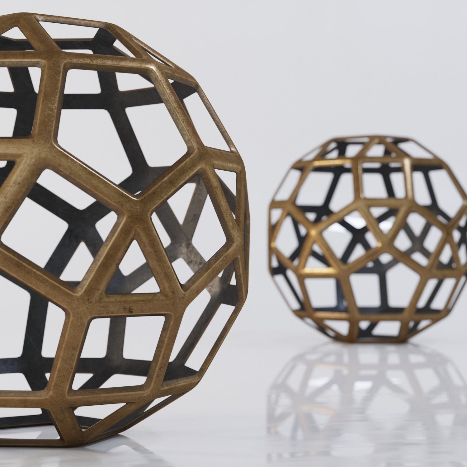 Geo ball 3D model_1