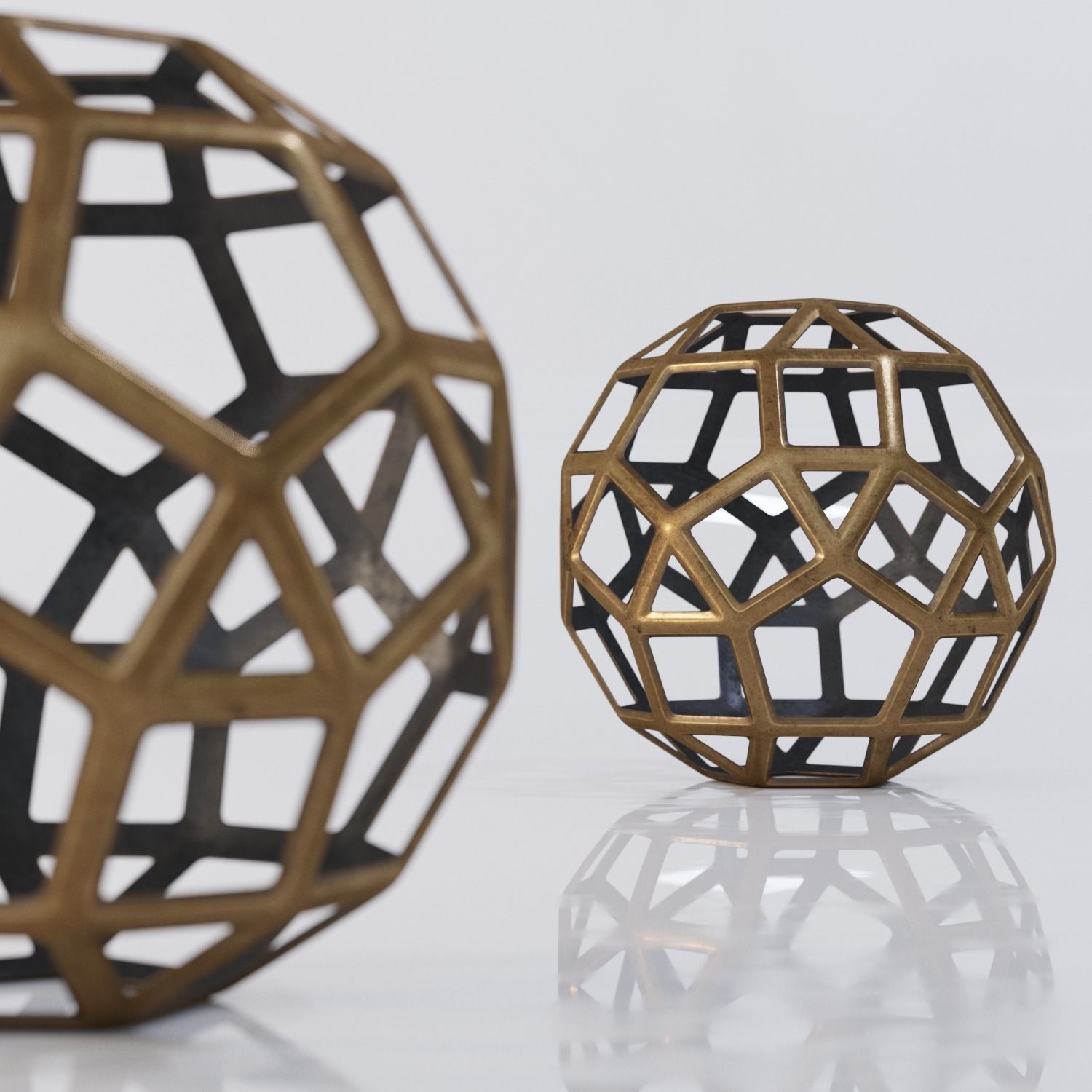 Geo ball 3D model_2