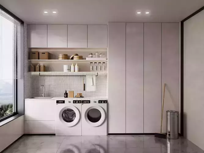 Kitchen Interior Scene