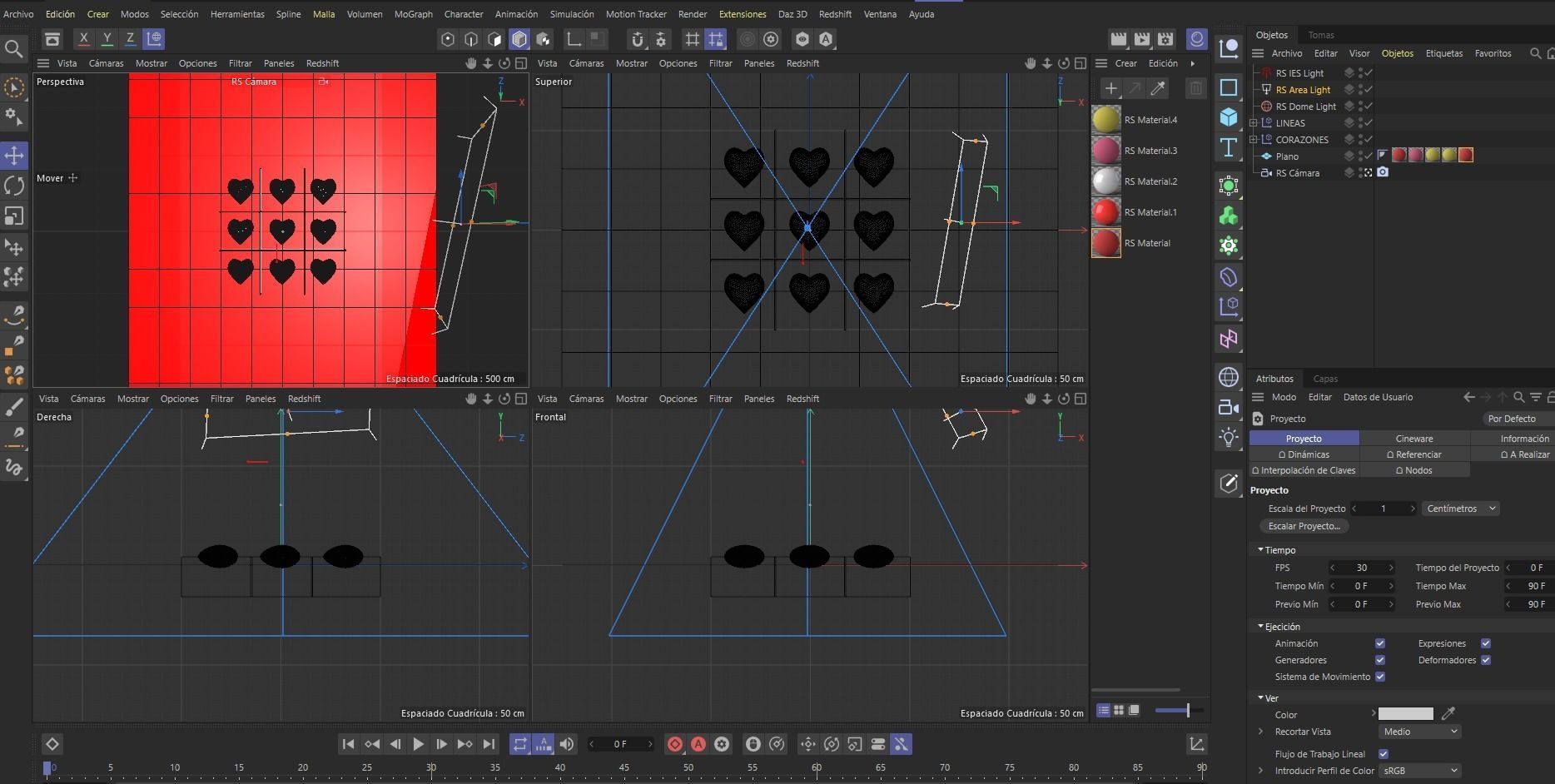 Ajedrez de corazones 3D model_8