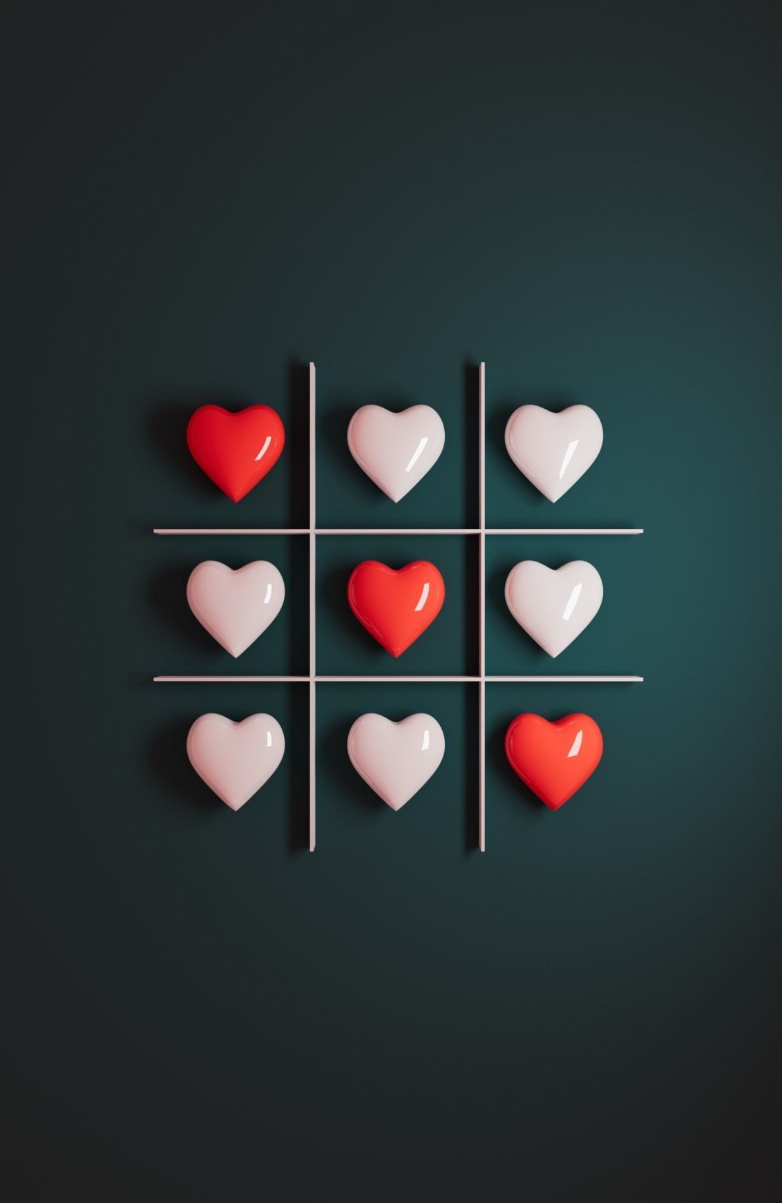 Ajedrez de corazones 3D model_4